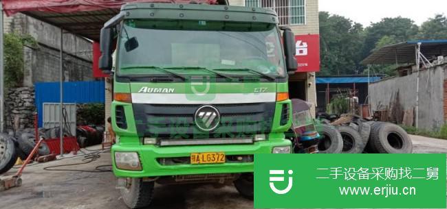 湖北出售二手福田歐曼自卸車