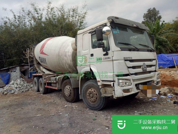 海南出售二手三一重工攪拌車