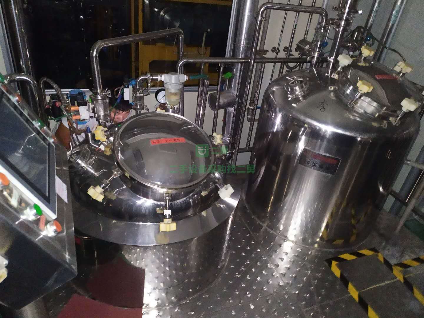 山東出售日化品廠用的的乳化機組材質316