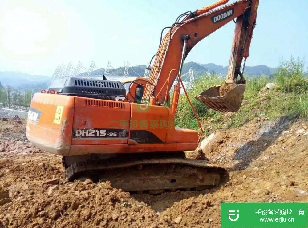 四川省出售二手斗山DH215-9E挖掘機(jī)