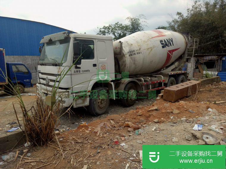 海南出售二手三一重工攪拌車