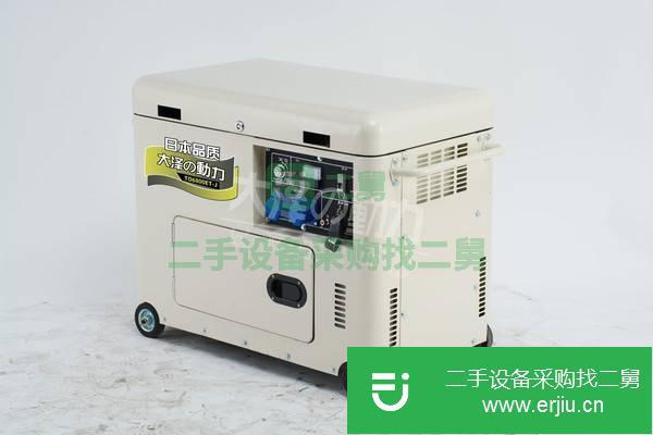 江蘇出售二手靜音5kw柴油發(fā)電機(jī)組