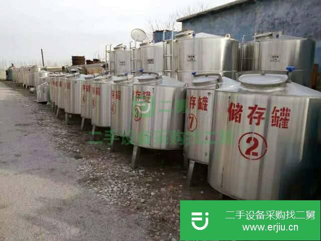 山東省出售二手不銹鋼儲罐