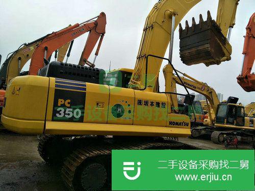 江蘇出售二手小松350-7挖掘機