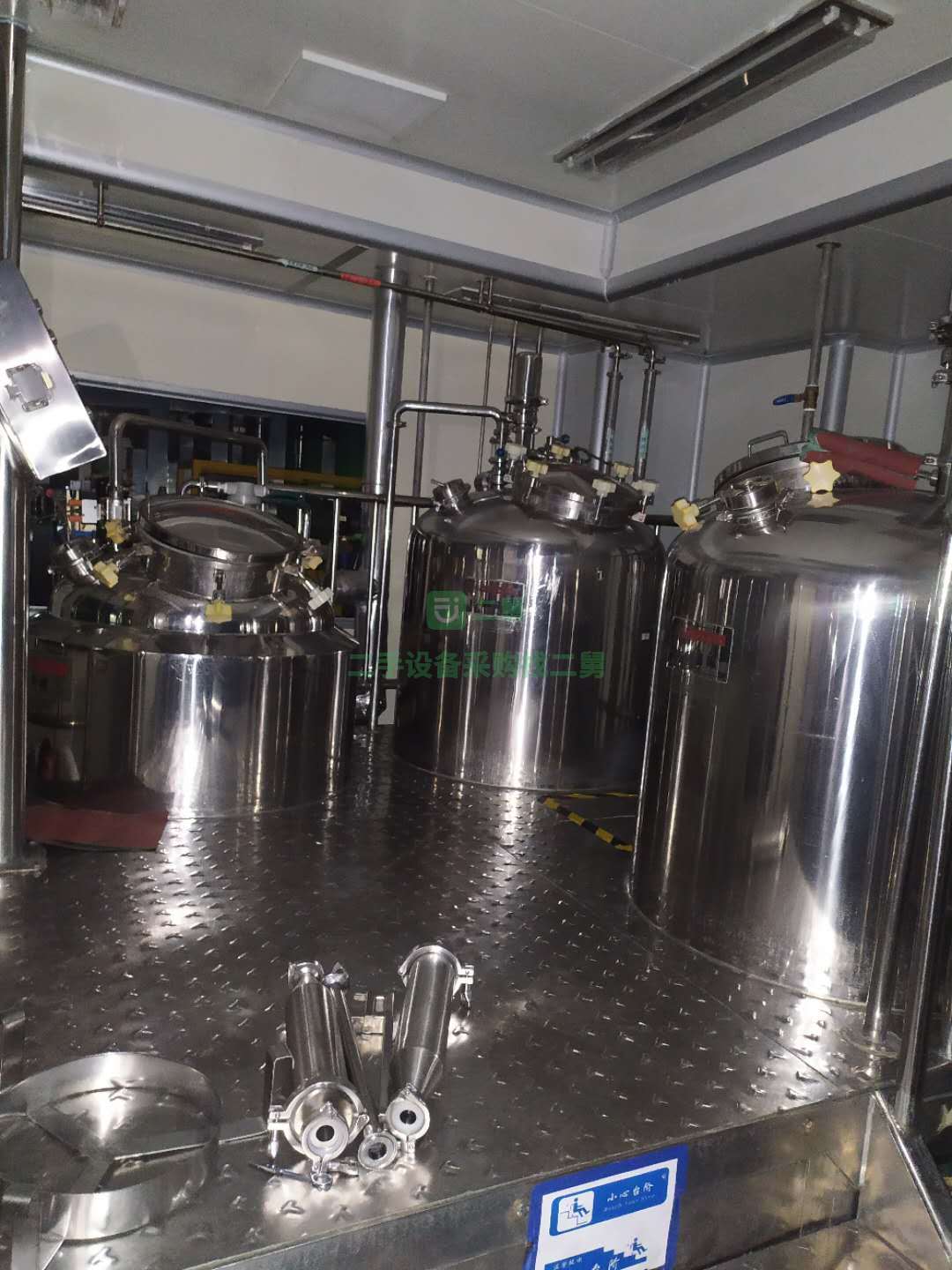 山東出售日化品廠用的的乳化機組材質316