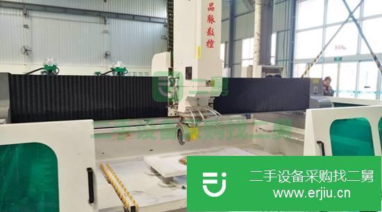 山東出售二手石材臺面開孔磨邊機(jī)