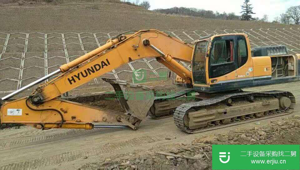 吉林省出售二手現(xiàn)代R305LC-9T 挖掘機(jī)