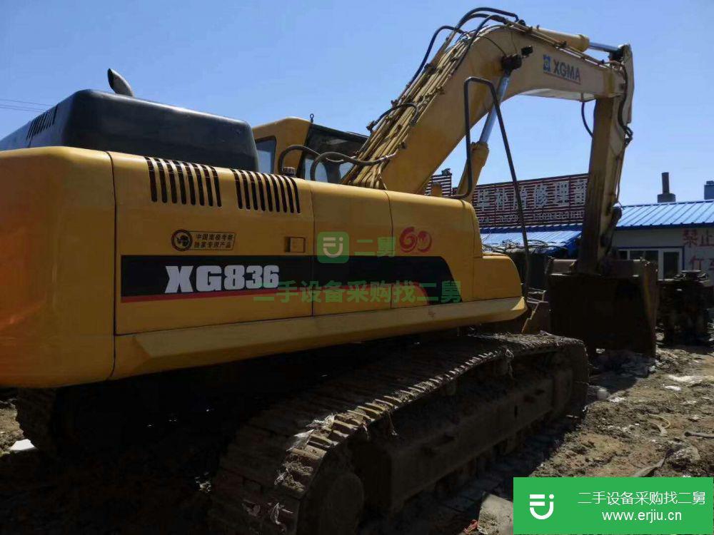 黑龍江出售二手廈工XG836EL挖掘機(jī)