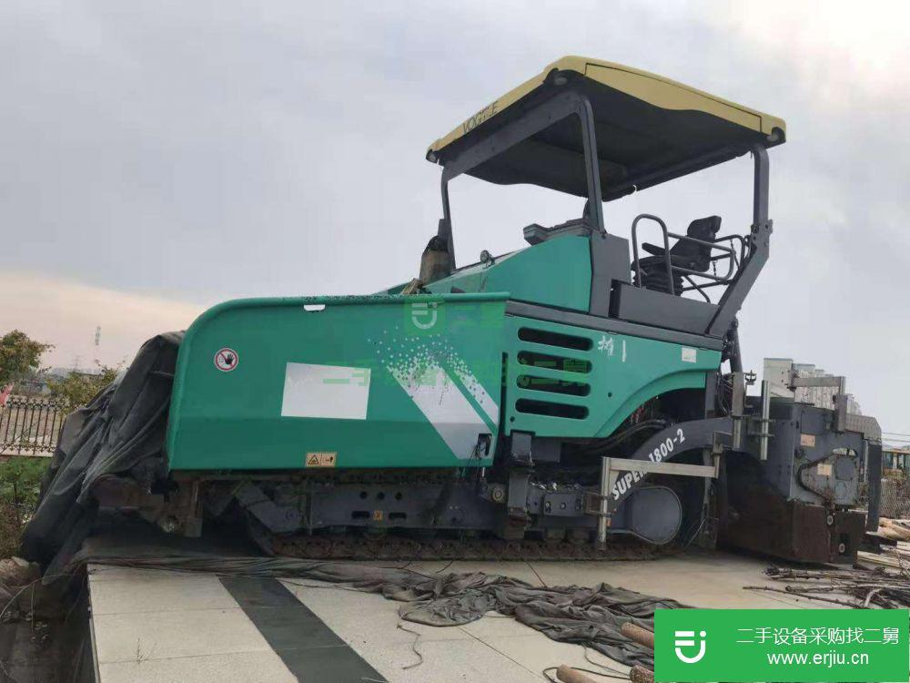 遼寧省出售二手福格勒SUPER1800-2瀝青攤鋪機(jī)