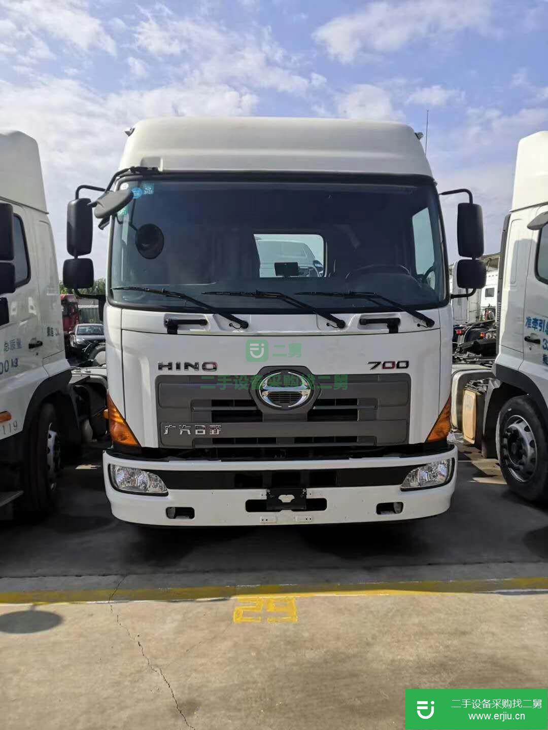山東省出售二手廣汽日野牽引車