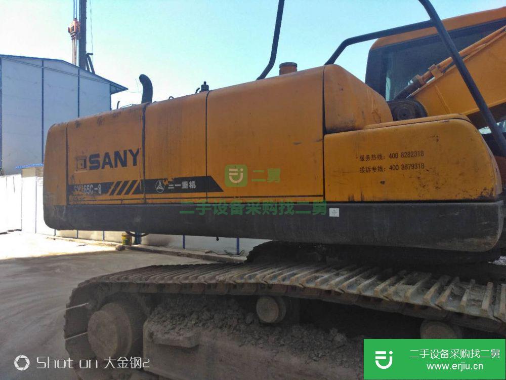 山西省出售二手三一重工SY285C-8挖掘機