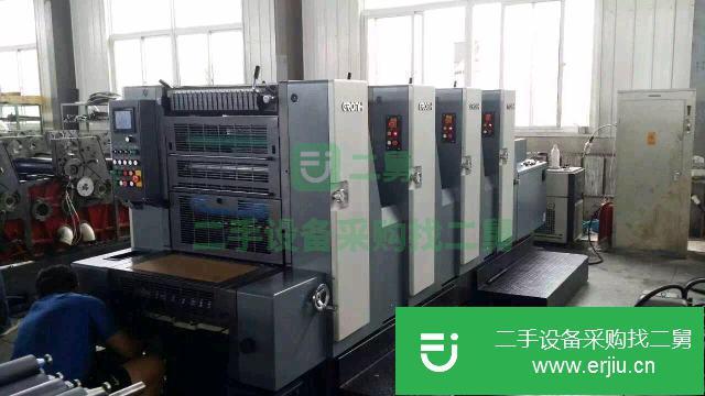 新疆出售二手冠華四色印刷機