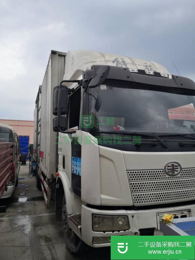 江蘇出售二手一汽解放J6L廂式貨車(chē)