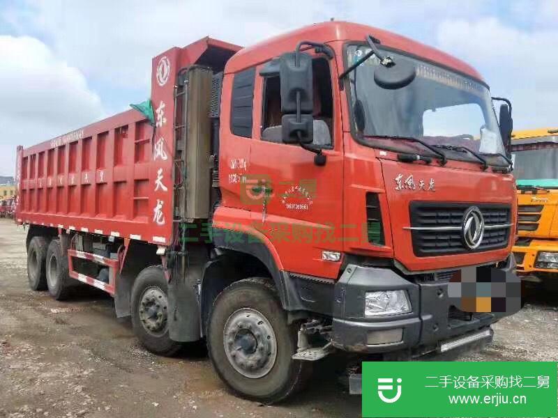 湖南出售二手國五東風天龍自卸車