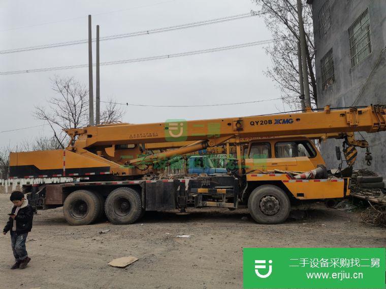 山東出售二手徐工吊車