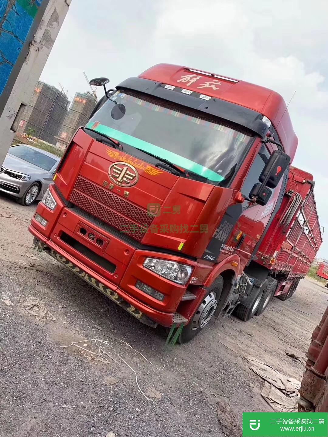 江西出售二手一汽解放J6P重卡半掛車