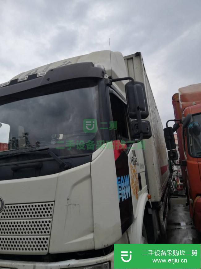 江蘇出售二手一汽解放J6L廂式貨車(chē)