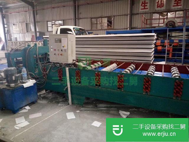 福建出售二手彩鋼壓瓦機