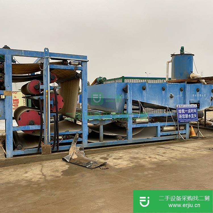 山東出售二手帶式污泥脫水壓濾機(jī)