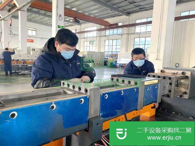 江蘇出售二手熔噴料雙螺桿擠出機