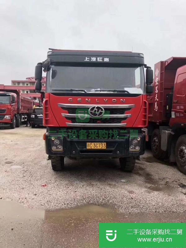江西出售二手上汽紅巖杰獅自卸車