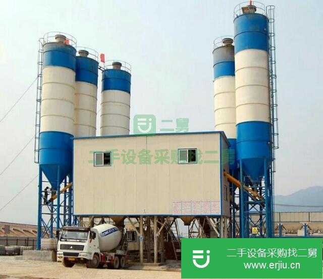 河北出售二手120攪拌站九成新