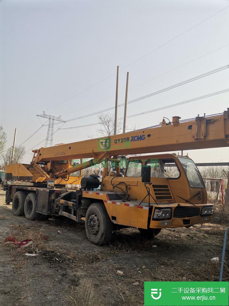 山東出售二手徐工吊車