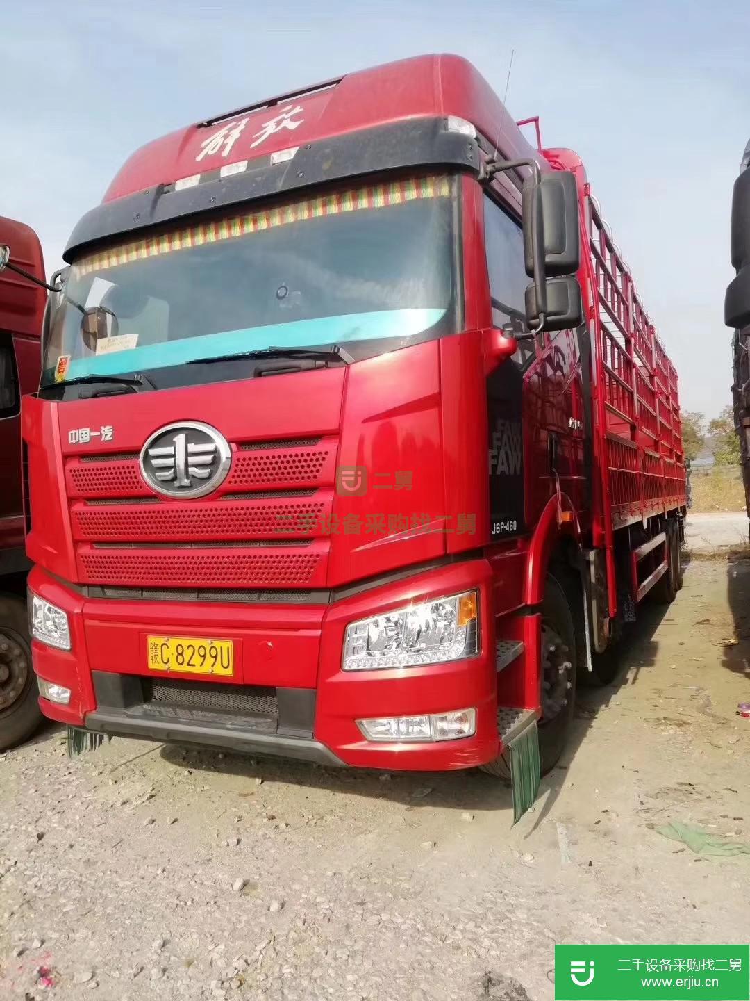 江西出售二手一汽解放J6P載貨車