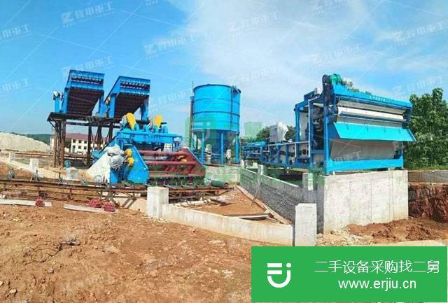 遼寧出售二手移動(dòng)水洗砂機(jī)