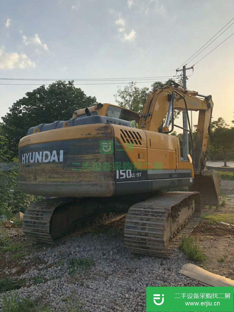 四川省出售二手現代R150LC-9T挖掘機