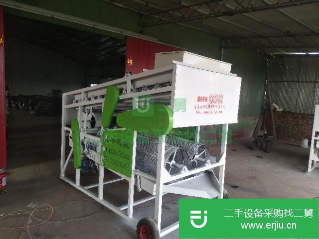 河南出售二手雙滾筒花生去尾巴機
