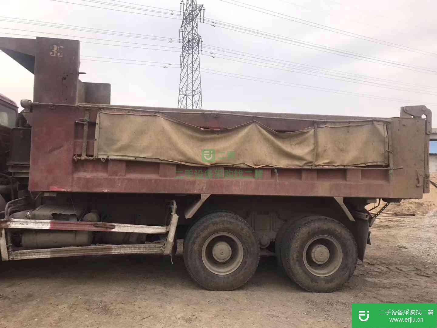 遼寧省出售二手北奔重汽8X4工程自卸車