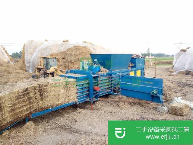 山東出售二手玉米秸稈打包機
