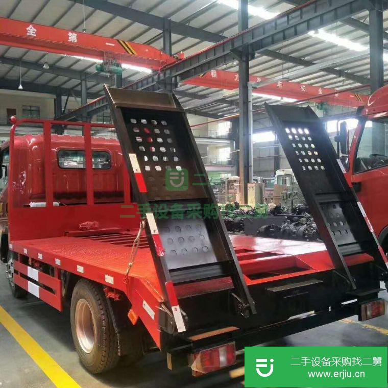 貴州出售二手重汽豪沃160馬力平板貨車