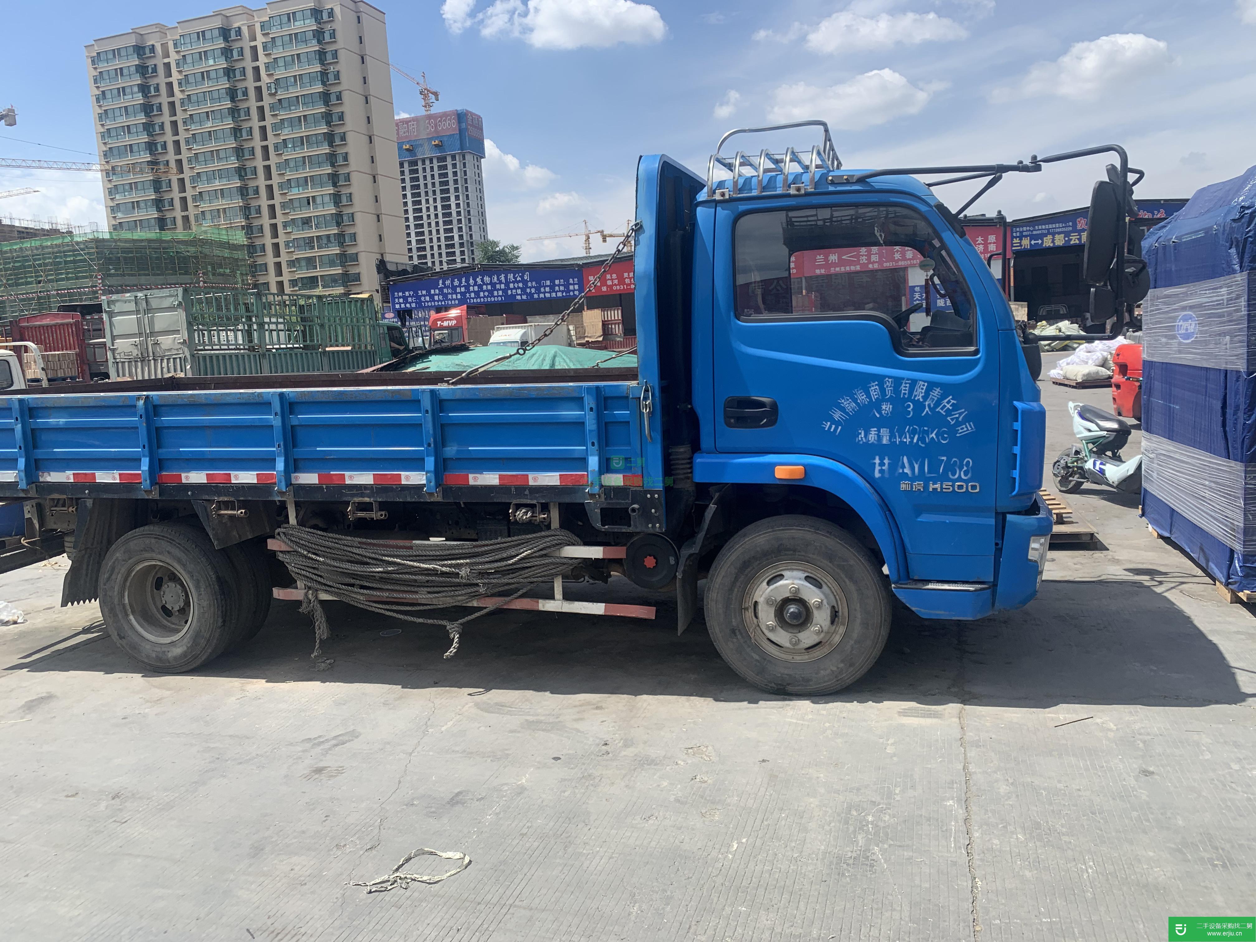 甘肅省出售二手上汽躍進載貨車