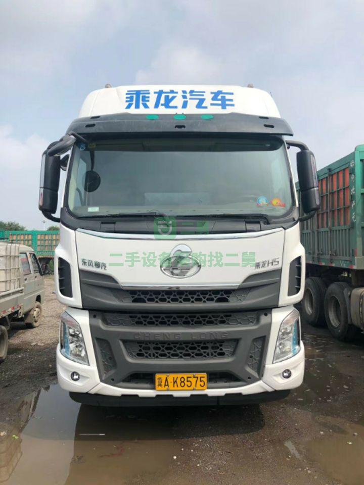河北出售一年整乘龍H5/430維柴，車況精品中的極品的牽引車