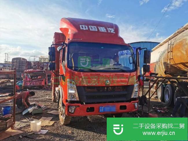 云南出售二手中國重汽悍將貨車