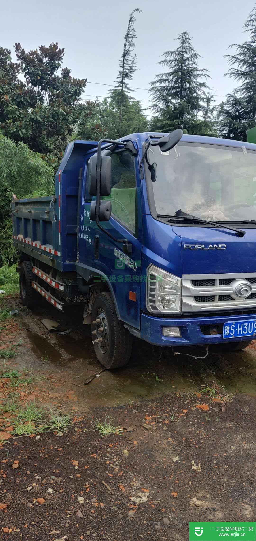 江蘇省出售二手福田瑞沃自卸車
