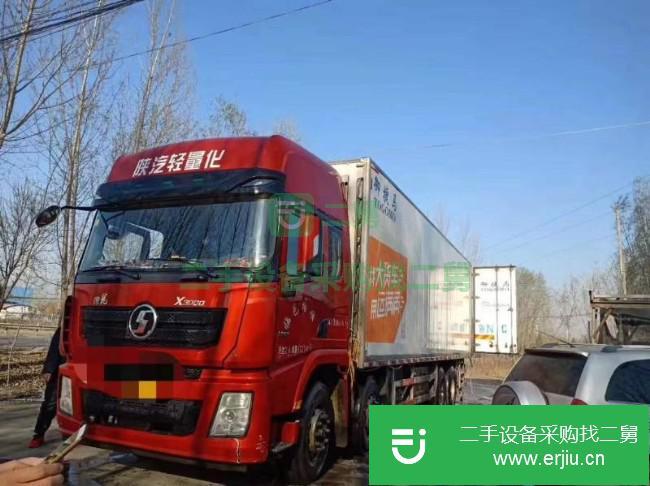 山東出售二手陜汽重卡德龍X3000冷藏車