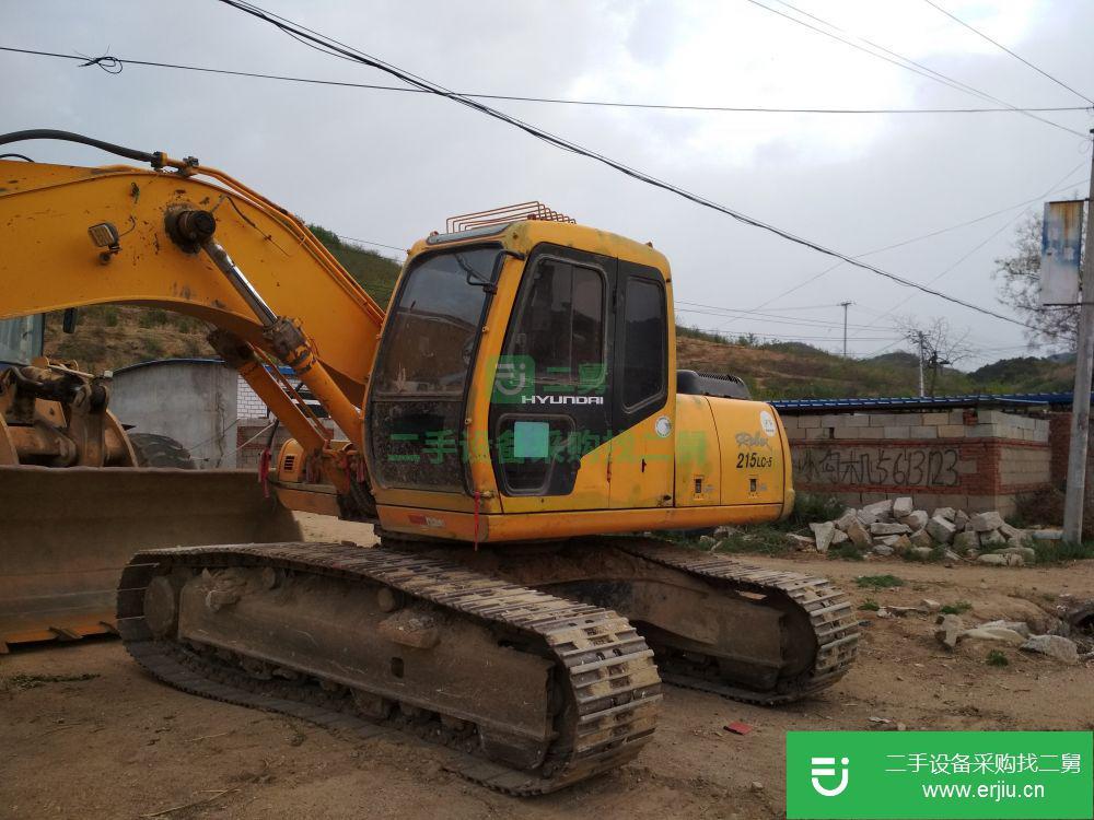 遼寧省出售二手現(xiàn)代R215-5挖掘機(jī)