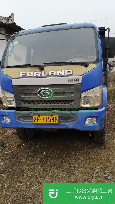 江西出售二手福田瑞沃自卸車
