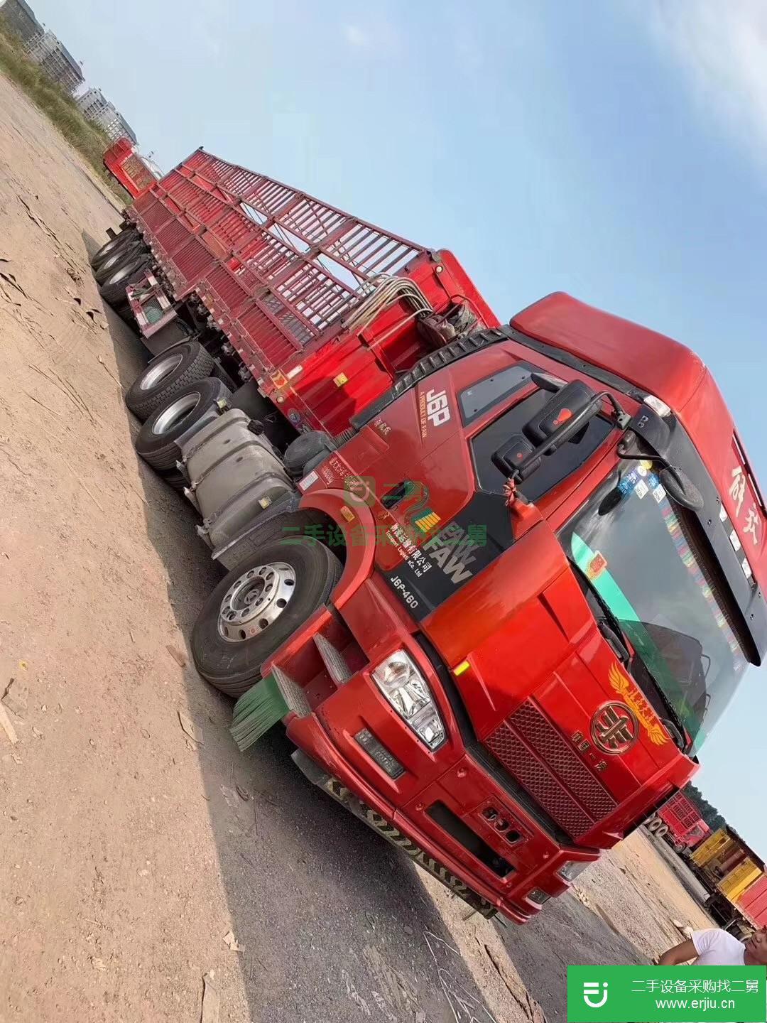 江西出售二手一汽解放J6P重卡半掛車