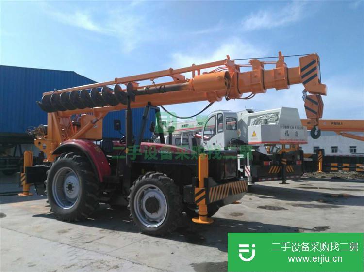 山東出售二手拖拉機吊車