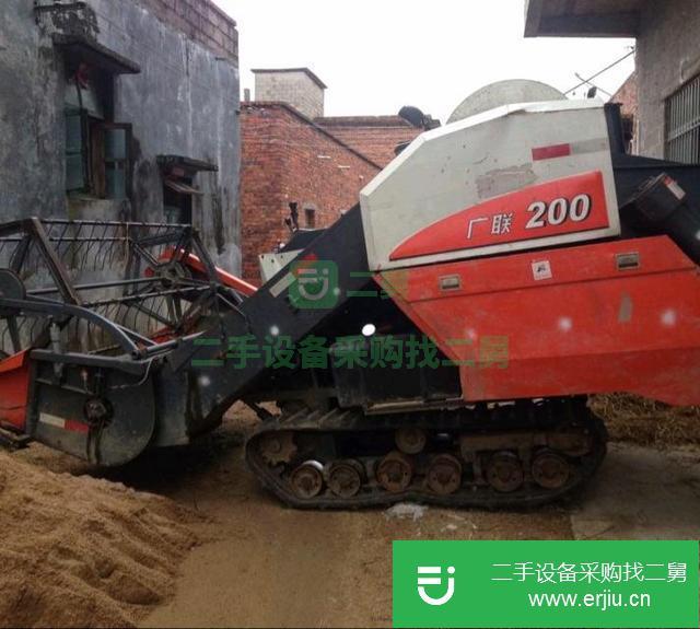 廣西出售二手廣聯(lián)200收割機(jī)