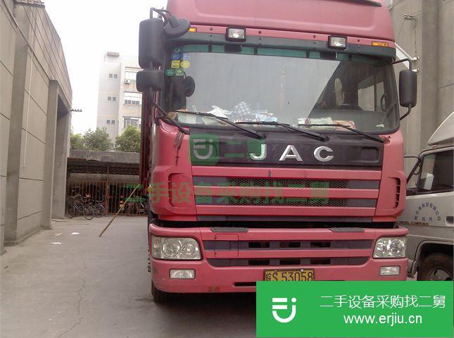 上海出售二手江淮前二后六倉柵貨車
