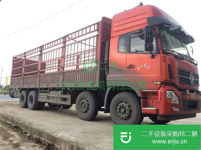湖北出售二手東風前四后八載貨車
