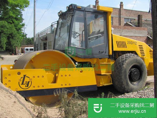甘肅出售二手洛建YZ-20D壓路機