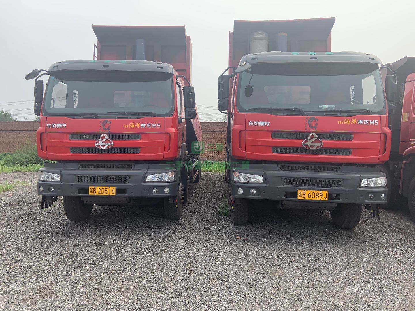 河北出售兩臺霸龍m5自卸車，國四的，16年6月份