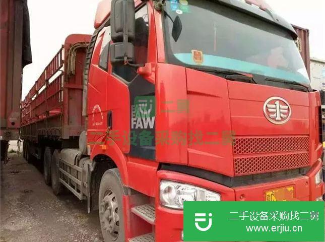 湖南出售二手一汽解放J6前四后六牽引車