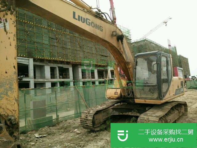 陜西出售二手柳工225型挖掘機